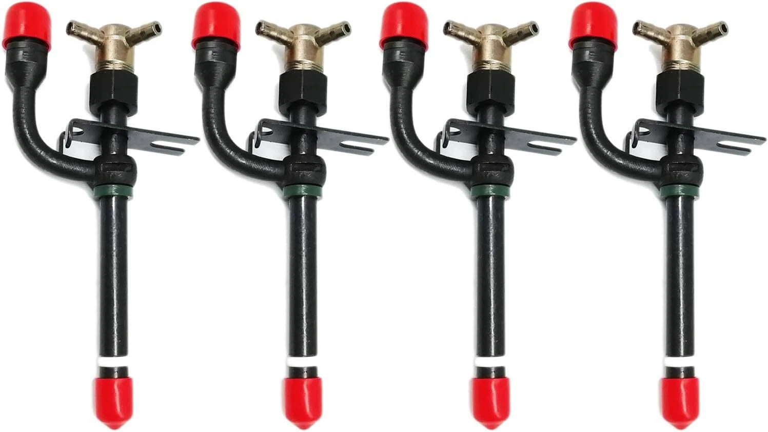 4X Pencil Fuel Injector 27127 27836 1739153000 for Kubota L2850F L3450DT (1980–1990)