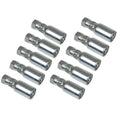 10X Female JIC 37° Straight Crimp Fittings for HY04-05FJ
