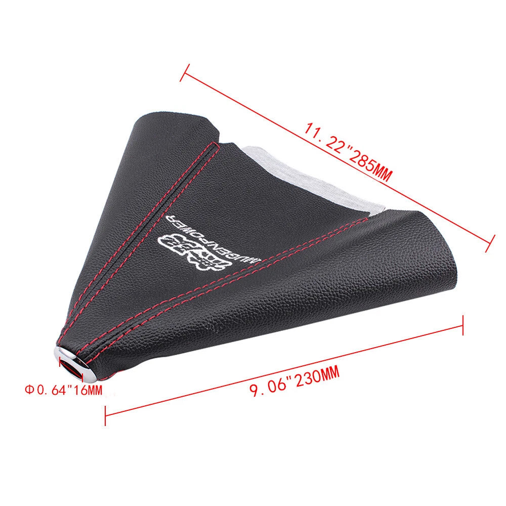 Mugen Power Shift Knob & Boot Cover for JDM Vehicles (MT/AT)