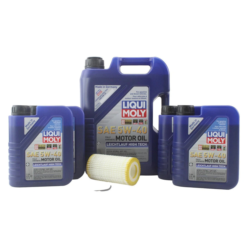 Oil Change Kit for Mercedes CLS550 (2007–2011) - 9L Liqui Moly 5W40