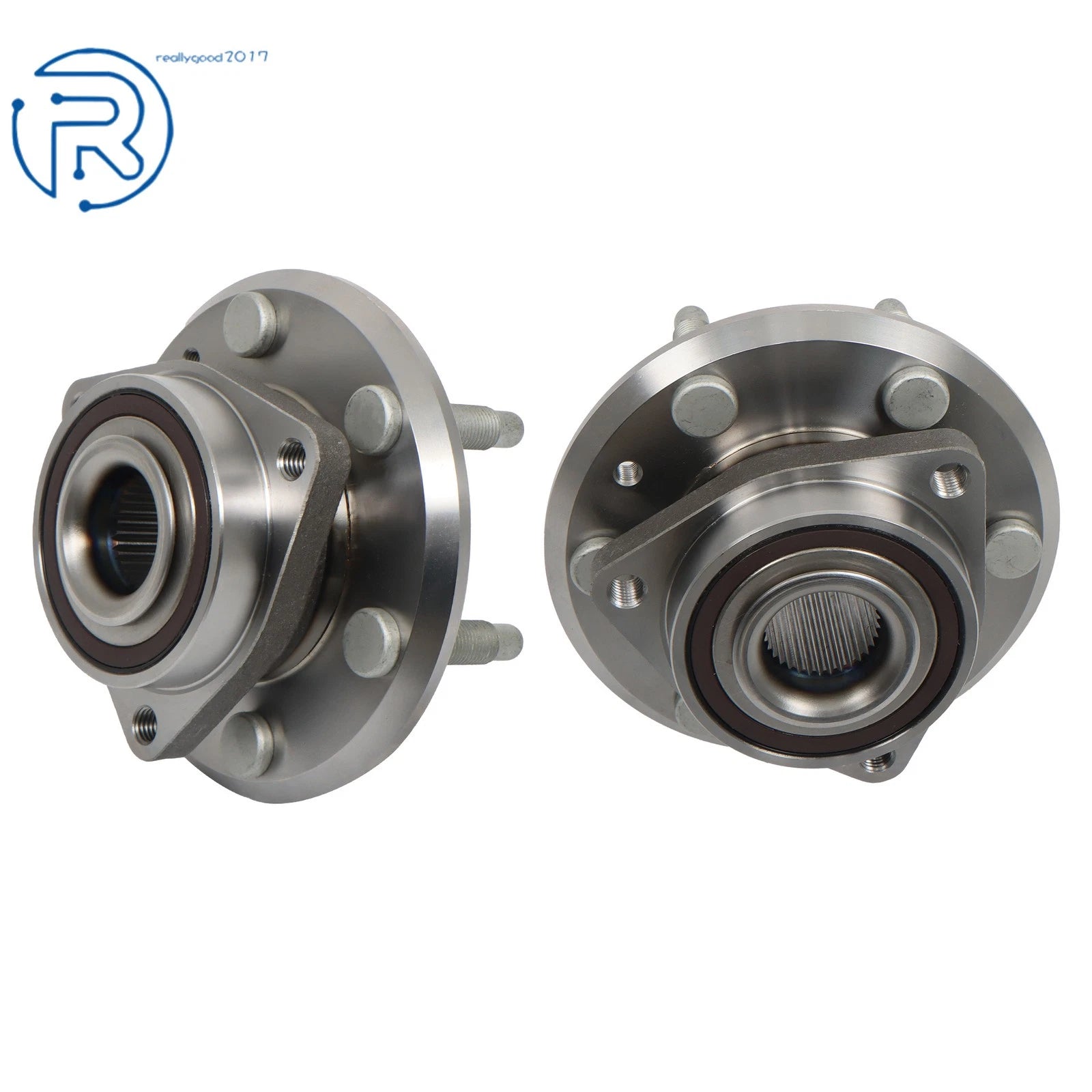 2X Front Wheel Hub Bearings for Chevy Traverse GMC Acadia Buick Enclave (2009–2017)