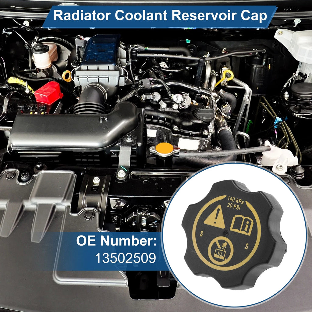 Radiator Cap for Buick Enclave (2011–2012) 140kPa Replace 13502509
