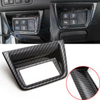 Carbon Fiber Style Interior Console Function Button Trim for Honda Accord (2018–2024)