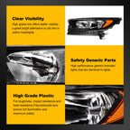 Passenger Right Side Headlight for Ford Escape (2018–2019) Halogen