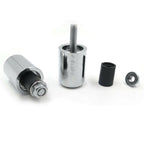 Chrome Bar End Slider Kit Rubber for Kawasaki Ninja ZX-10R (2006–2007)