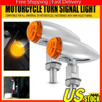 Amber Lens Turn Signal Blinker Light for Harley Davidson