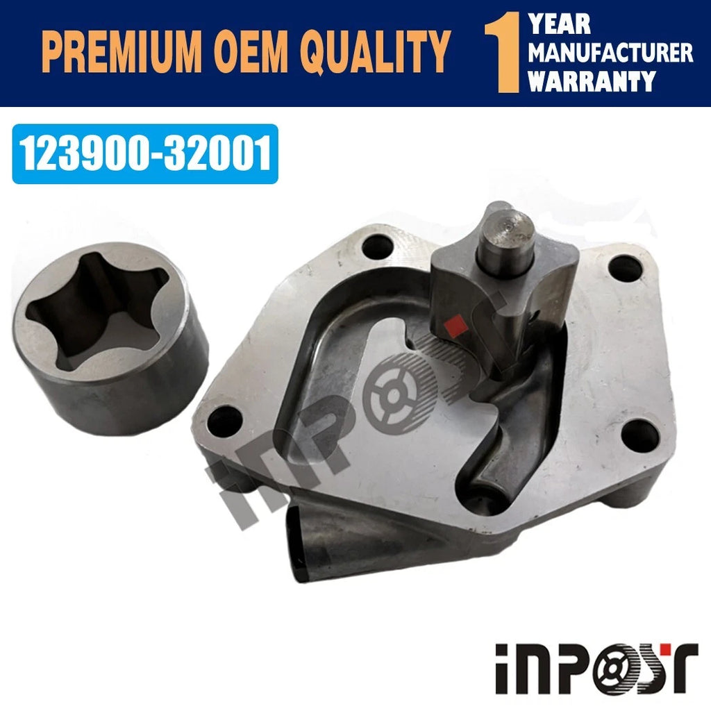 Oil Pump 123900-32001 for Komatsu Excavator 4D106T S4D106 Yanmar 4TNV106