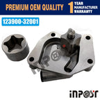 Oil Pump 123900-32001 for Komatsu Excavator 4D106T S4D106 Yanmar 4TNV106