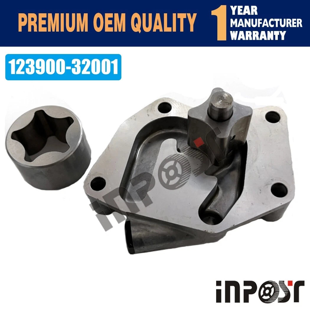 Oil Pump 123900-32001 for Komatsu Excavator 4D106T S4D106 Yanmar 4TNV106