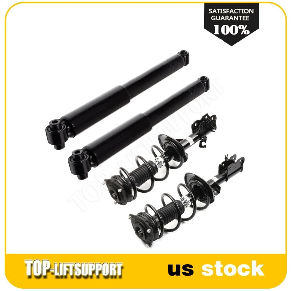 Set of 4 Complete Struts and Shocks for Nissan Rogue (2012–2013)