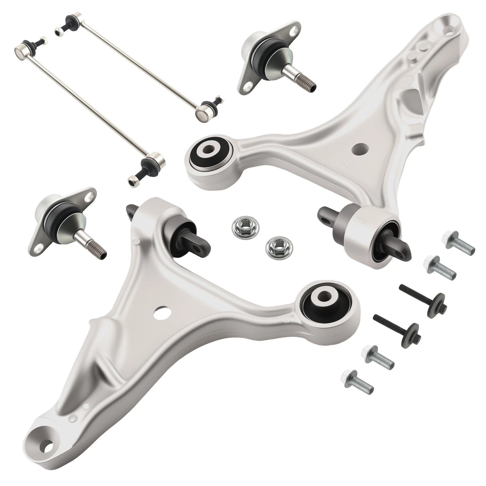 Set of 2 Front Lower Control Arm Ball Joints for Volvo S80 (1999–2006)