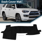 Dashboard Dash Cover Mat for Toyota Mark X (2004–2023) Black