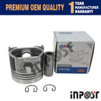 Vortex Piston 16423-21112 for Kubota V2203 V2203T V2203E D1703 (1980–2023)
