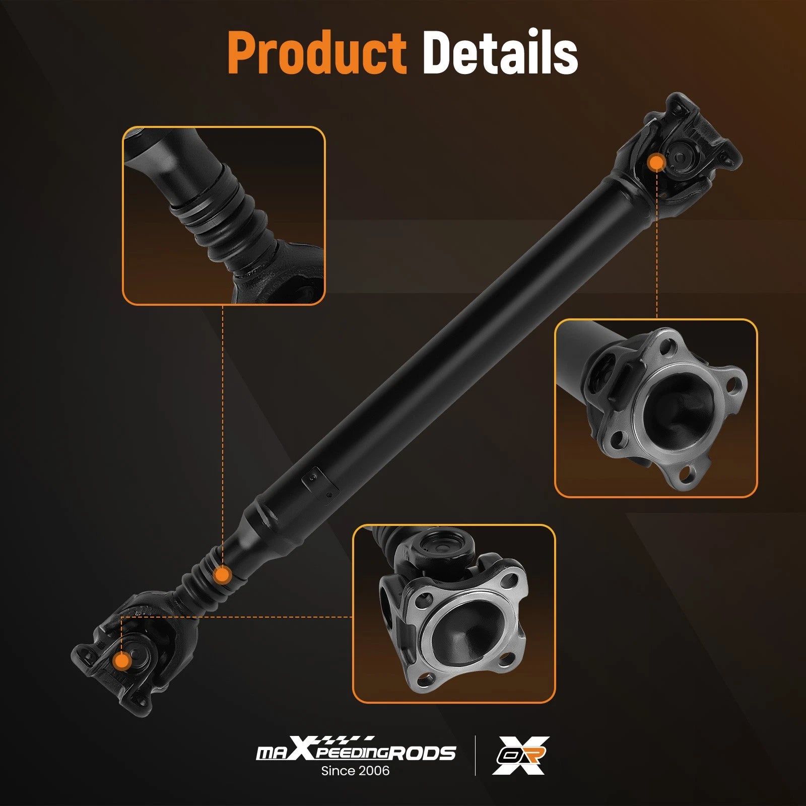 Propshaft Assembly for Chrysler 300, Dodge Charger (2015-2021) AWD