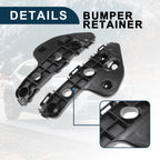 1 Pair Front Bumper Retainer Bracket No. 525360D230/525350D230 for Toyota Yaris (2012–2020)