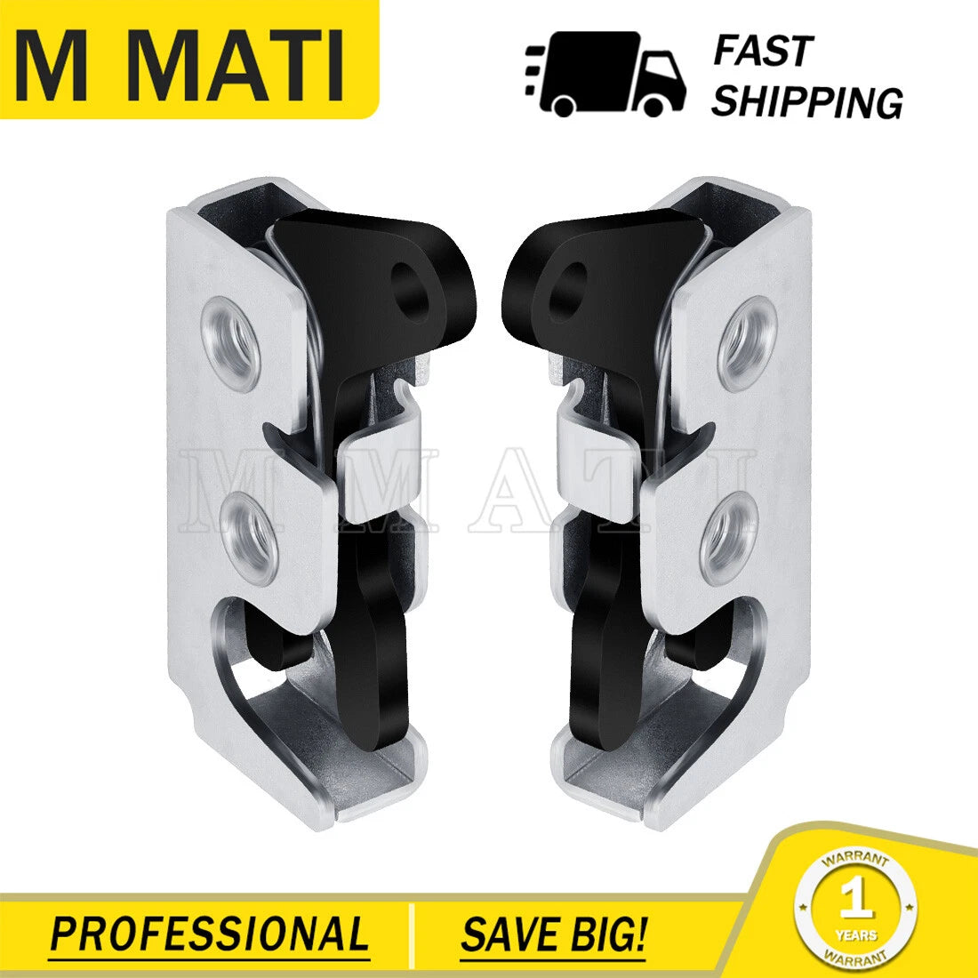 Pair Door Latch for Honda Big Red 700 (2009–2014) / Pioneer 500 700 1000 (2014–2024)