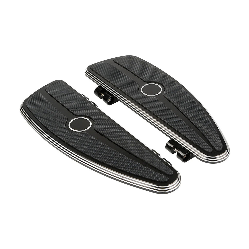 Half-Shield Driver Footboard for Harley Touring Glide Softail (1986–2017)