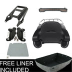 Backrest Speakers Tail Light Mount Rack for Harley Touring (2009–2013)