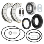 Rear Brake Drum Bearing Seal Shoe Pin Kit for Honda Rancher 420 TRX420 (2014–2023)