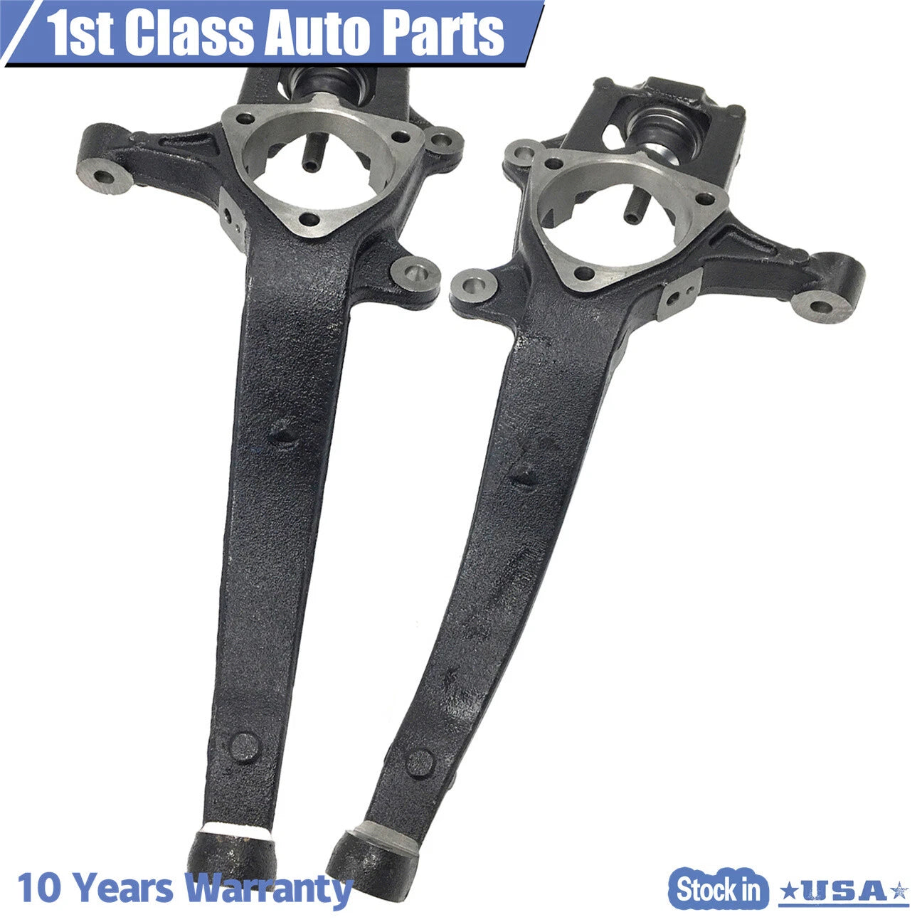 Set of 2 Steering Knuckles for Grand Cherokee Dodge Durango (698-009, 698-008)