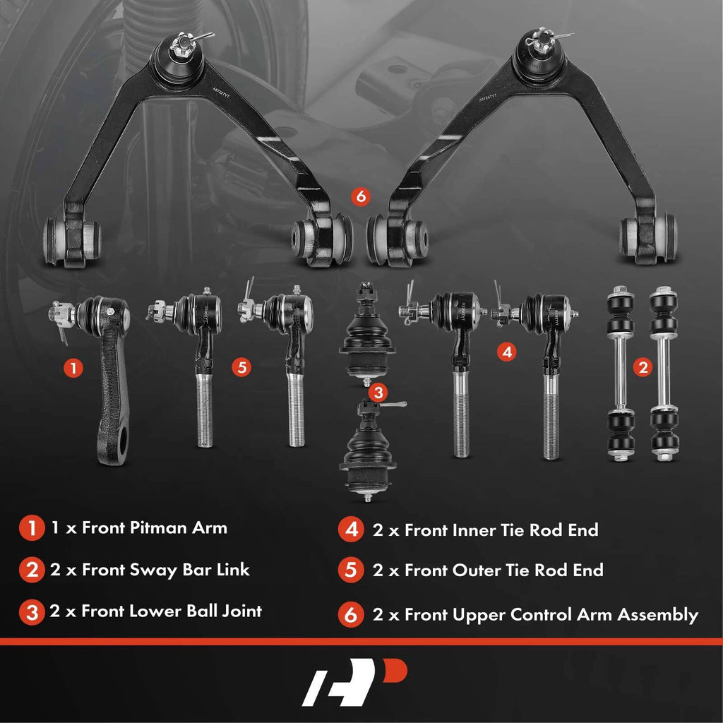 Set of 11 Front Control Arm Ball Joints for Ford F-150 (1997–2000)