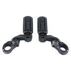 1-1/4" Short Angled Highway Engine Guard Footpeg Mount for Harley