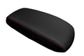 Leather Console Lid Armrest Cover for Ford Escape (2001–2004) Red Stitch