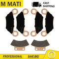 Sintered Brake Pads Kit for Polaris 300 400L Trail Boss 300