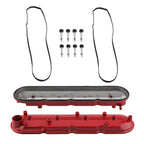 2pc Aluminum Valve Cover w/ Gasket for Chevy Express (2000–2008) 12570427 12562404