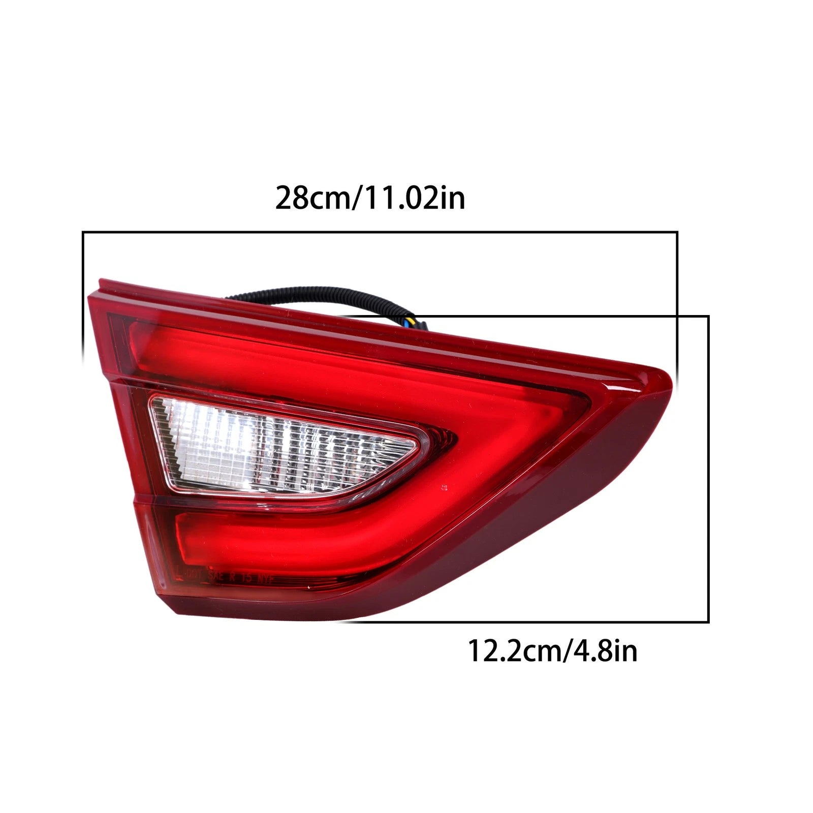 Tail Light for Nissan Maxima (2016–2018) Inner Left Side Clear