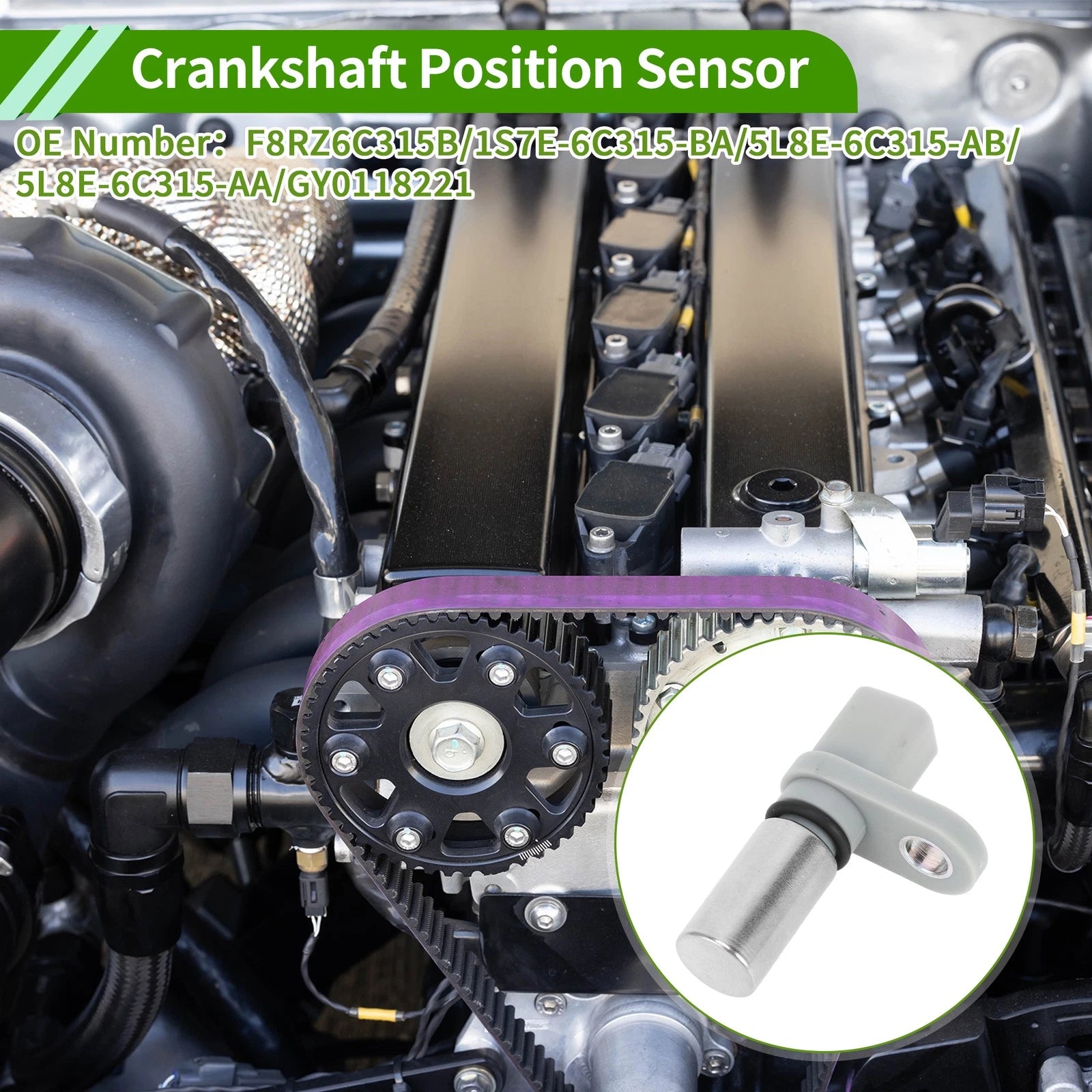 Crankshaft Position Sensor for Ford Mondeo Mk3 (2000–2007) No. 1S7E-6C315-BA