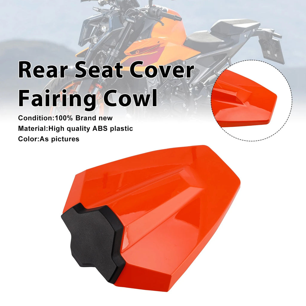 Rear Pillion Seat Cover Fairing Cowl for Duke 990 (2024–2025) Orange