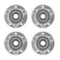 Wheel Bearing and Hub Assembly for