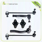 Set of 6 Lower Ball Joint Outer Tie Rod End Sway Bar for Toyota Corolla (2003–2008)