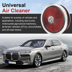 14" Round High Flow Washable Air Cleaner with Chrome Lid for SBC BBC