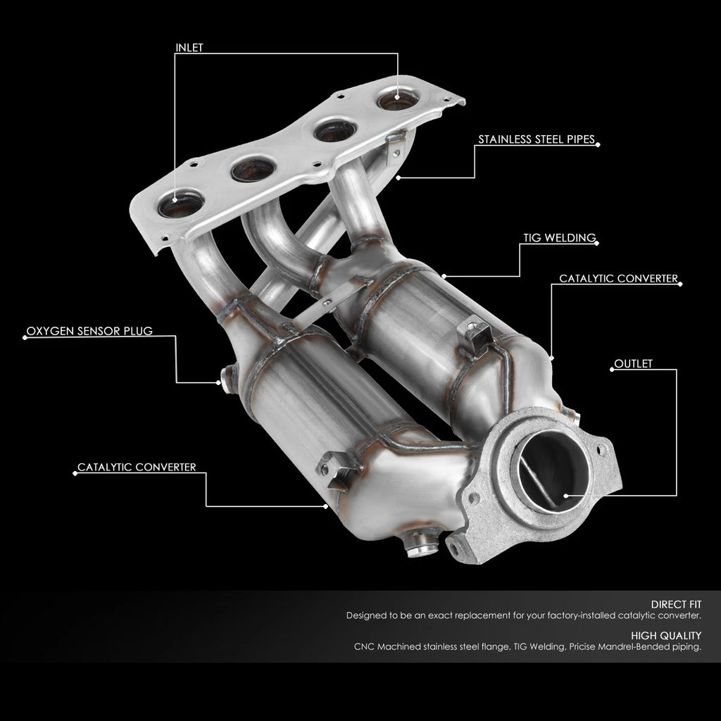 Performance Catalytic Converter Exhaust Manifold Kit for Toyota RAV4 (2001–2003)