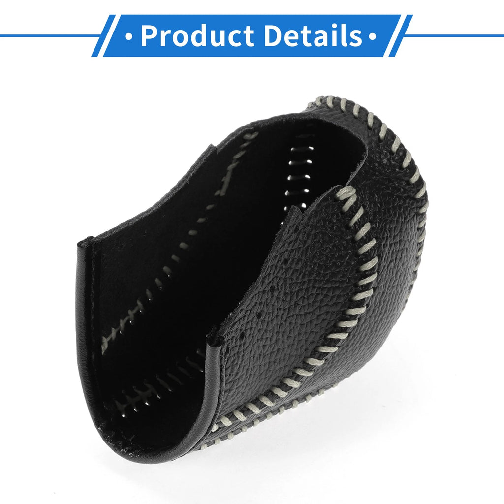 Gear Shift Knob Cover for Volkswagen Golf (2015–2019) Pebbled Black Beige