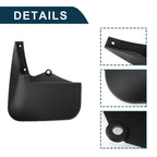 Set of 4 Mud Flaps Splash Guards for Toyota Hiace (1992–2003)