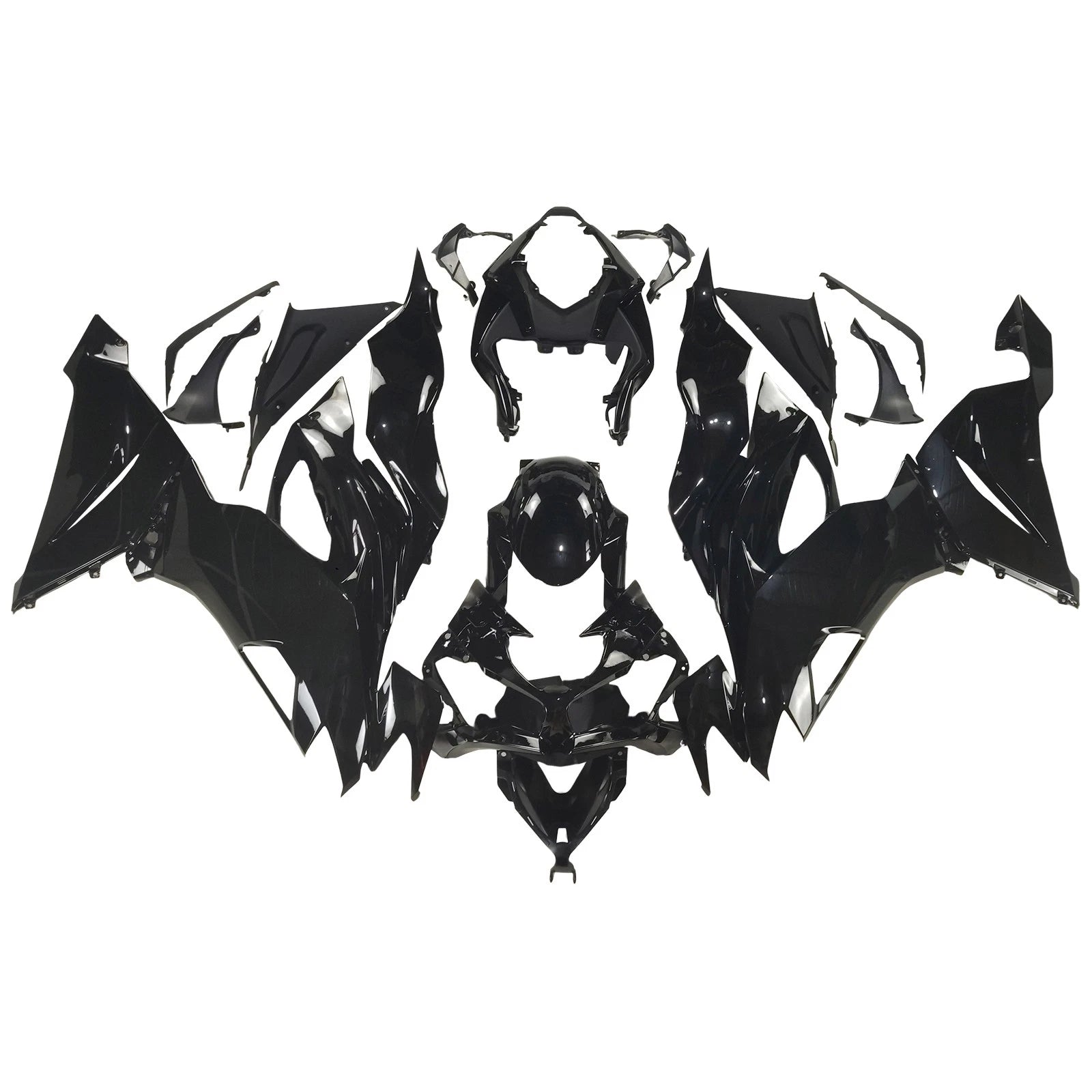 Injection Fairing Kit for Kawasaki ZX6R (2019–2023) - ABS Plastic