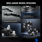 5x127 1" Thick 1/2 Lug Wheel Spacers for Buick LeSabre (1986-2005)