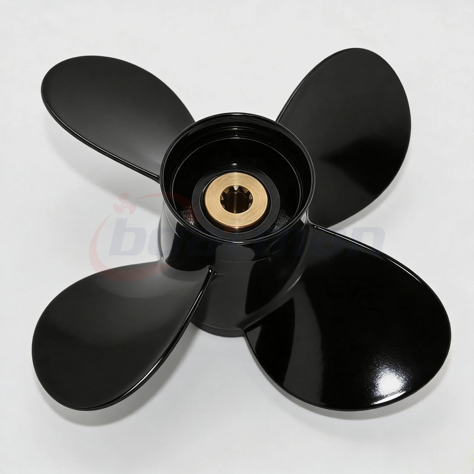 Aluminum Propeller 9.25 X 9 for Suzuki Outboard 8-20hp (4 Blades, 10 Tooth)