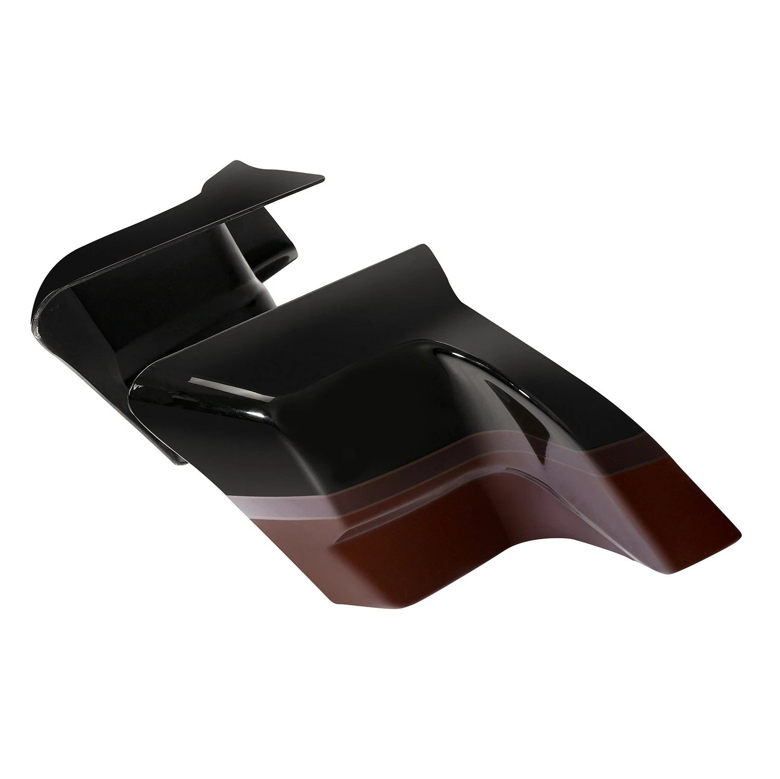 Stretched Side Cover for Harley Touring Street Glide (2014–2023) Auburn Sunglo Black