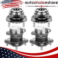 Set of 4 Wheel Hub Bearing Assemblies for Nissan Sentra (2007–2012)
