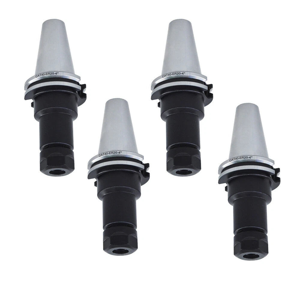 Set of 4 Collet Chucks for CAT40
