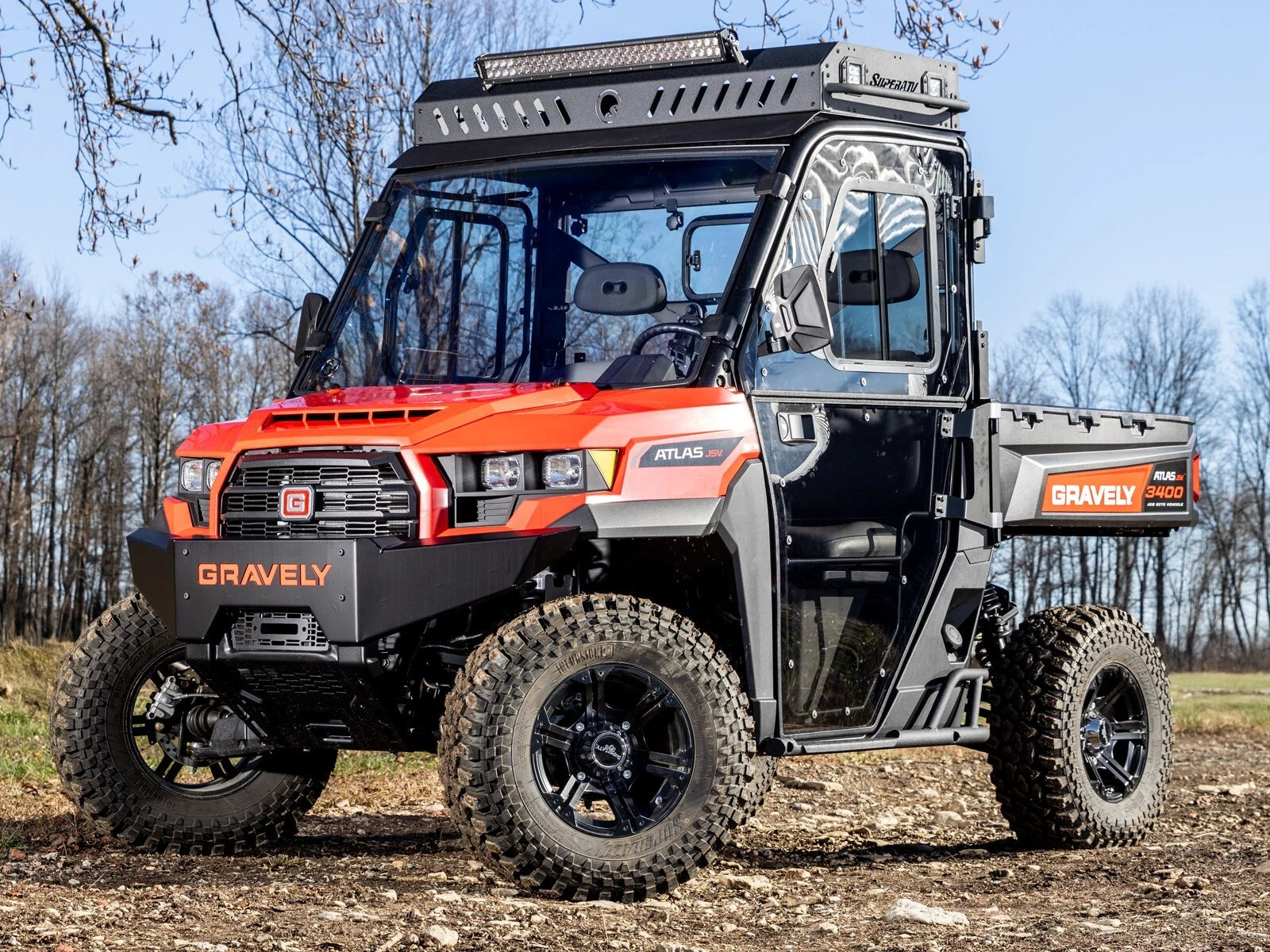 Heavy-Duty Nerf Bars for Gravely Atlas 3400 JSV (2023–2023)