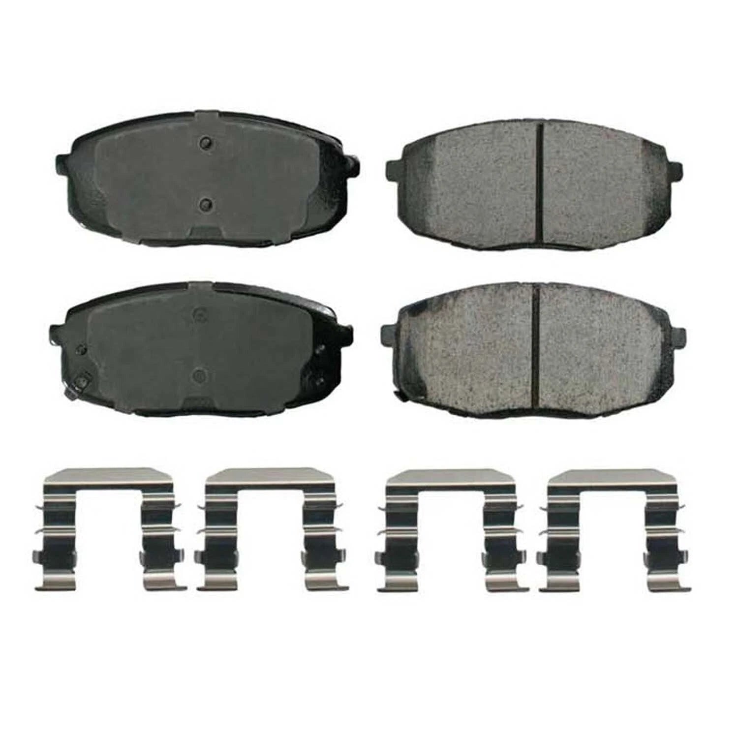 Front Brake Kit with 280mm Drilled Rotors & Akebono ProACT Pads for Kia Soul (2010–2023)
