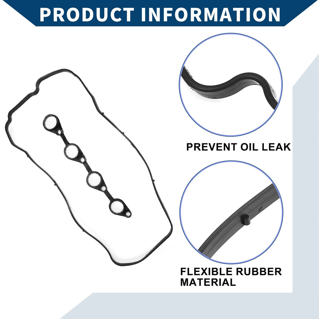 Set of 1 Valve Cover Gasket No. 224412B000 for Hyundai I20 
