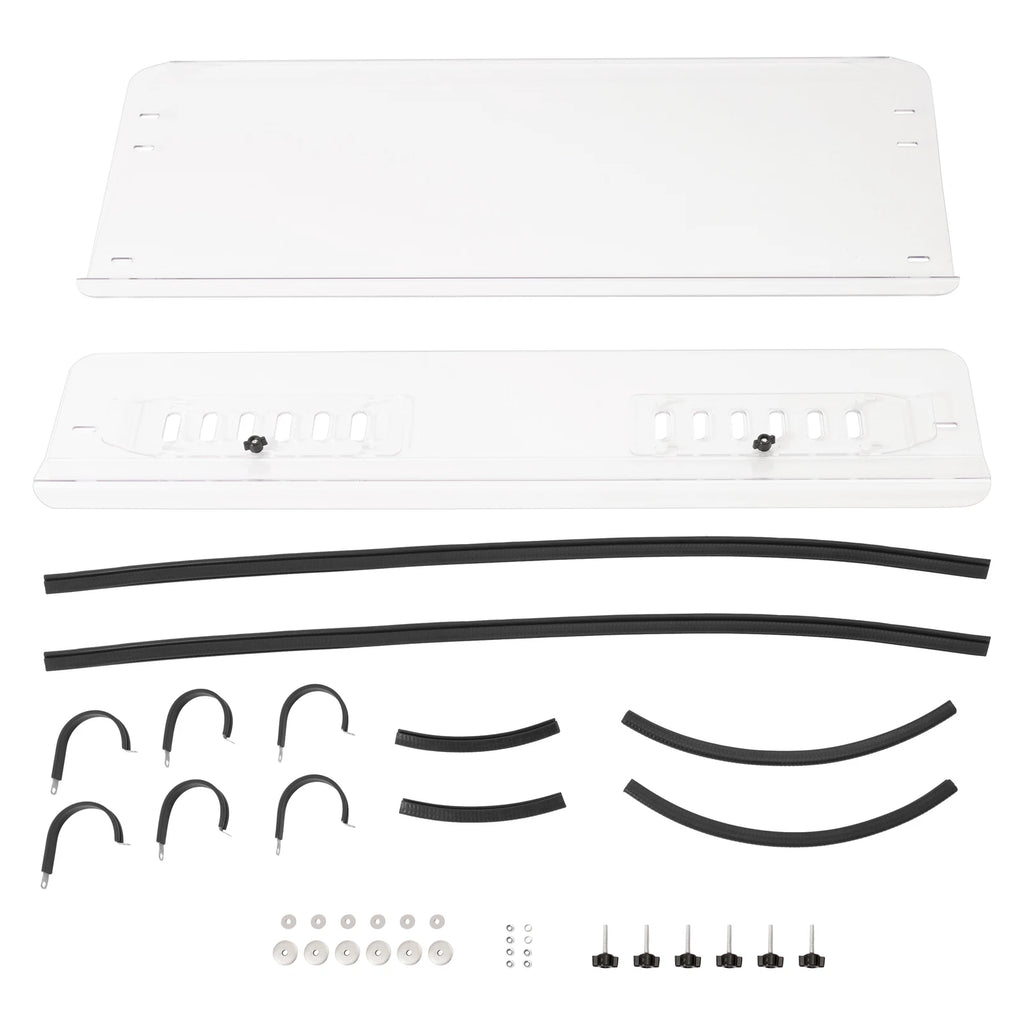 Hard Clear Windscreen for Kubota RTV X1120D/X900 (2014–2023)