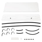 Hard Clear Windscreen for Kubota RTV X1120D/X900 (2014–2023)