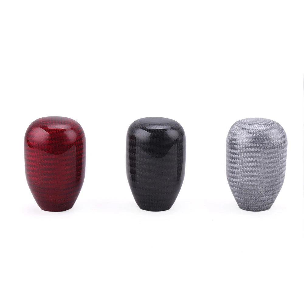Carbon Fiber Manual Transmission Gear Shift Knob Universal